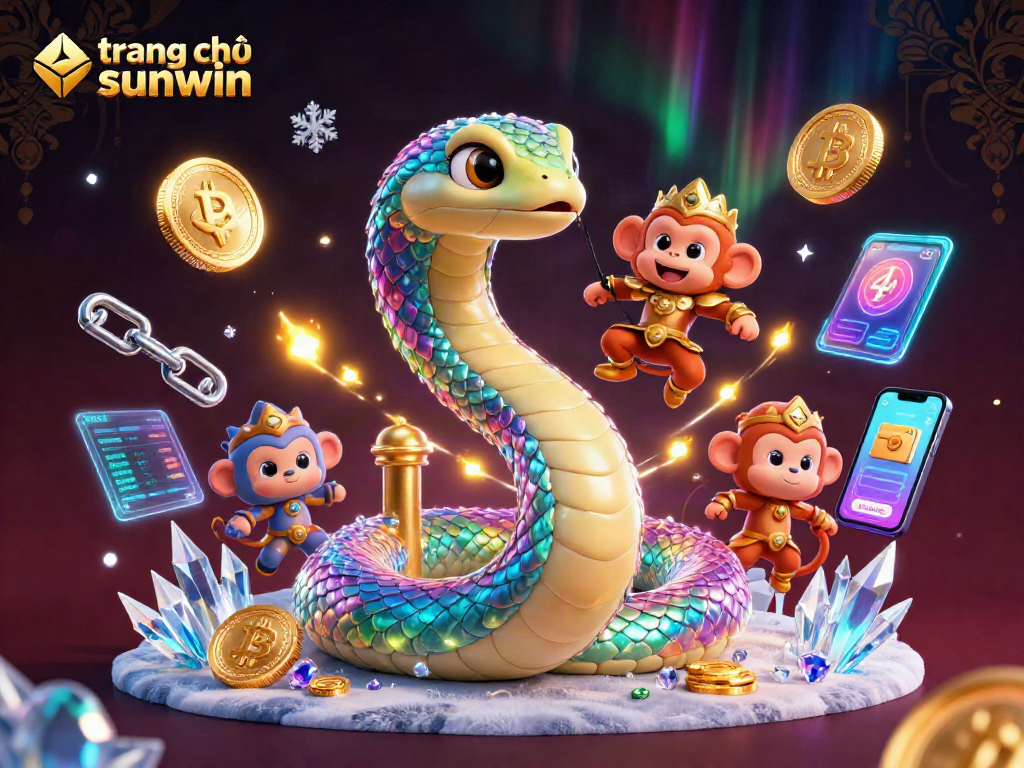 Experience the vibrant world of trang chủ sunwin with dynamic gaming elements in a captivating scene.